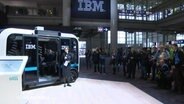 At CeBIT, visitors are looking for an autonomous car.  