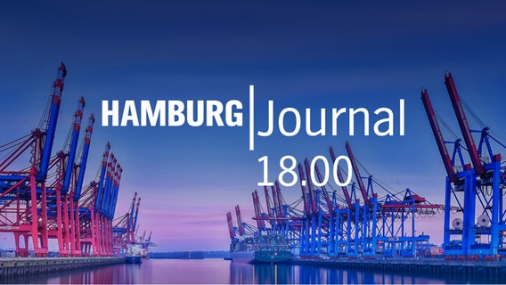 Logo "Hamburg Journal 18.00": Sonnenaufgang im Hamburger Hafen © Getty Images/iStockphoto Foto: Lebenspixel
