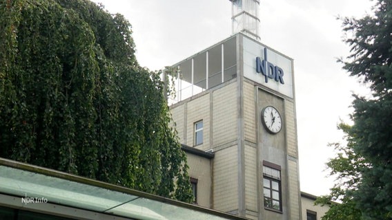 Ein Gebäude des NDR in Hamburg © Screenshot 