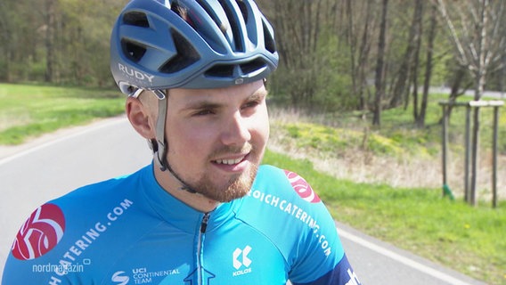 Der Rostocker Max Briese ist wohl das derzeit größte Radsport-Talent Mecklenburg-Vorpommerns. © Screenshot 