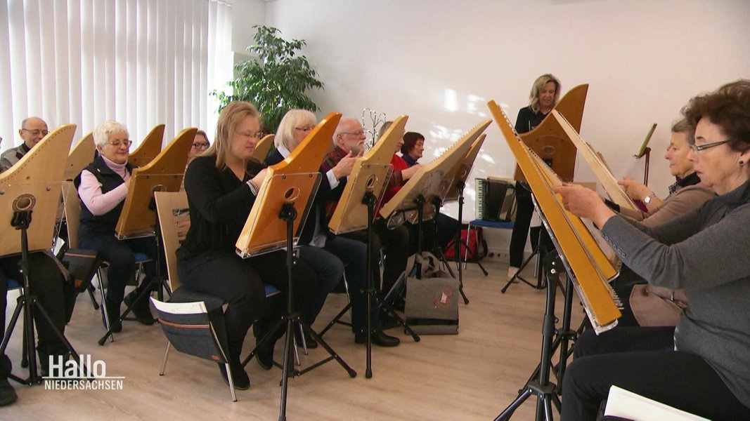 Musik für alle in Cuxhaven Das Veeh Harfen Orchester NDR de