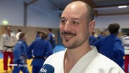Trainer des Hamburger Judo-Teams Sascha de Sousa e Costa freut sich auf die neue Saison. © Screenshot 