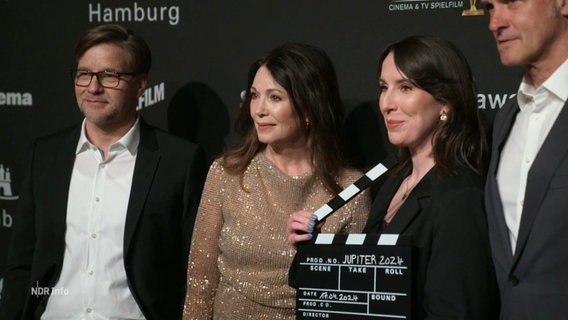 Iris Berben bei der Jupiter-Preisverleihung. © Screenshot 