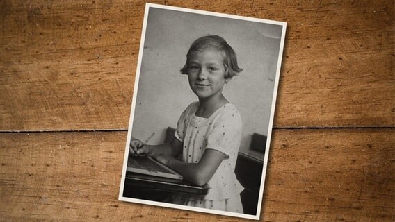 Irmgard Eiben, geborene Bodenstab, aus Wilhelmshaven 1934. © Privat 
