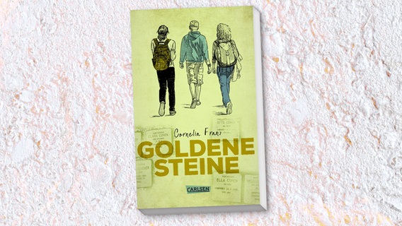 Cover des Kinderbuches "Goldene Steine" von Cornelia Franz, erschienen im CarlsenVerlag. © Carlsen Verlag 