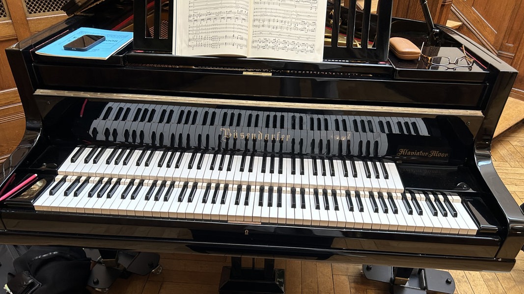 Klavier Mit Zwei Tastaturen Duplex Piano In Der Elbphilharmonie Ndr