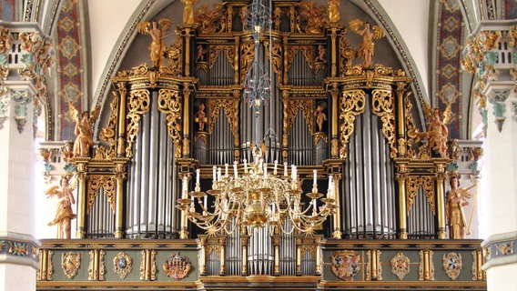 Die Orgel in der Hauptkirche in Wolfenbüttel © CC BY-SA 4.0 Foto: Holbein66