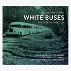 CD-Cover "White Buses" von Benjamin Koppel © Cowbell Music DK 