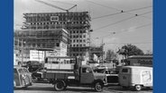 The construction site of the City-Hof in Hamburg Photo: Carl-Günther Lastarm