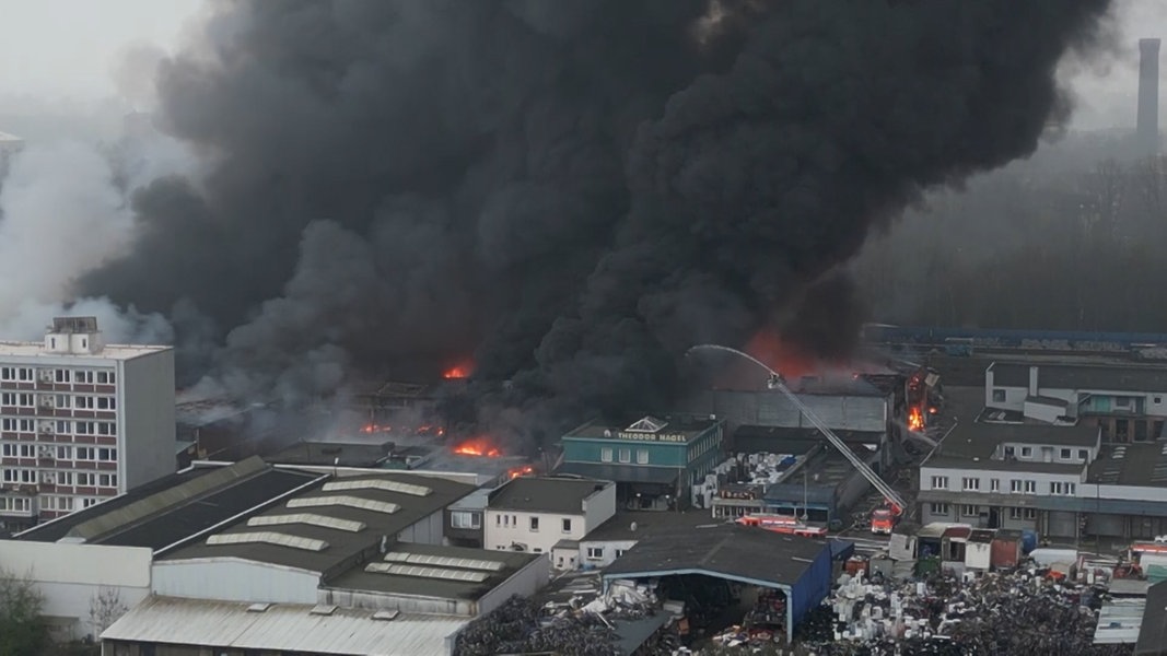 Gro Brand In Rothenburgsort Ursache Steht Fest Ndr De Nachrichten