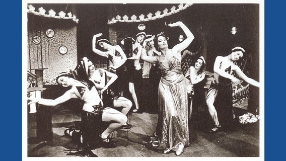 Historisches Szenenfoto aus der Operette "Giuditta" © Staats- und Universitätsbibliothek Hamburg 