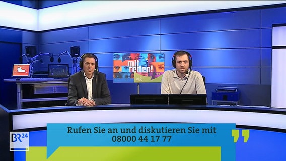 Screenshot vom Livestream der ARD-Sendung "Mitreden! Deutschland diskutiert" © NDR/ARD Foto: Screenshot