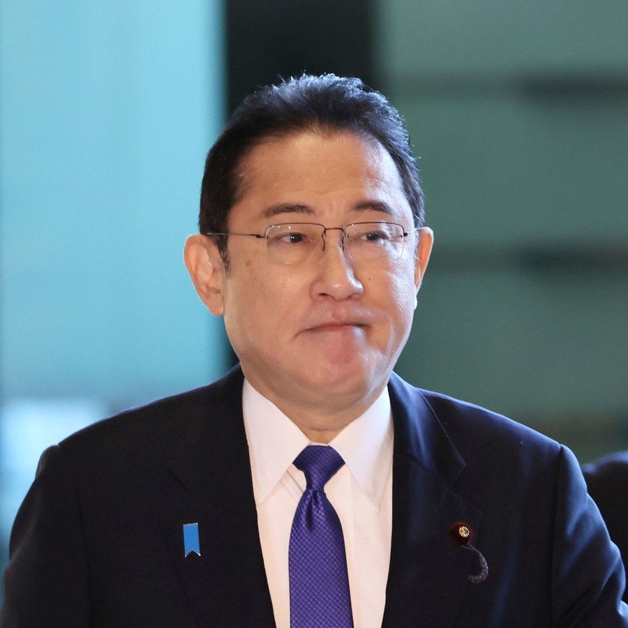 Japans Premierminister Fumio Kishida. © picture alliance / ASSOCIATED PRESS | Foto:  Masamine Kawaguchi
