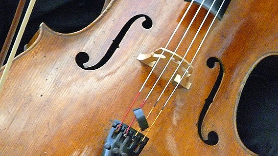 Detailbild Cello. © NDR Foto: Wolf-Rüdiger Leister