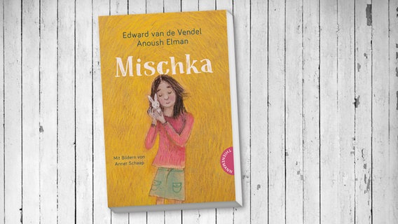 Cover des Kinderbuches "Mischka" von Edward van de Vendel Anoush Elman, erschienen im Verlag Thienemann © Verlag Thienemann 