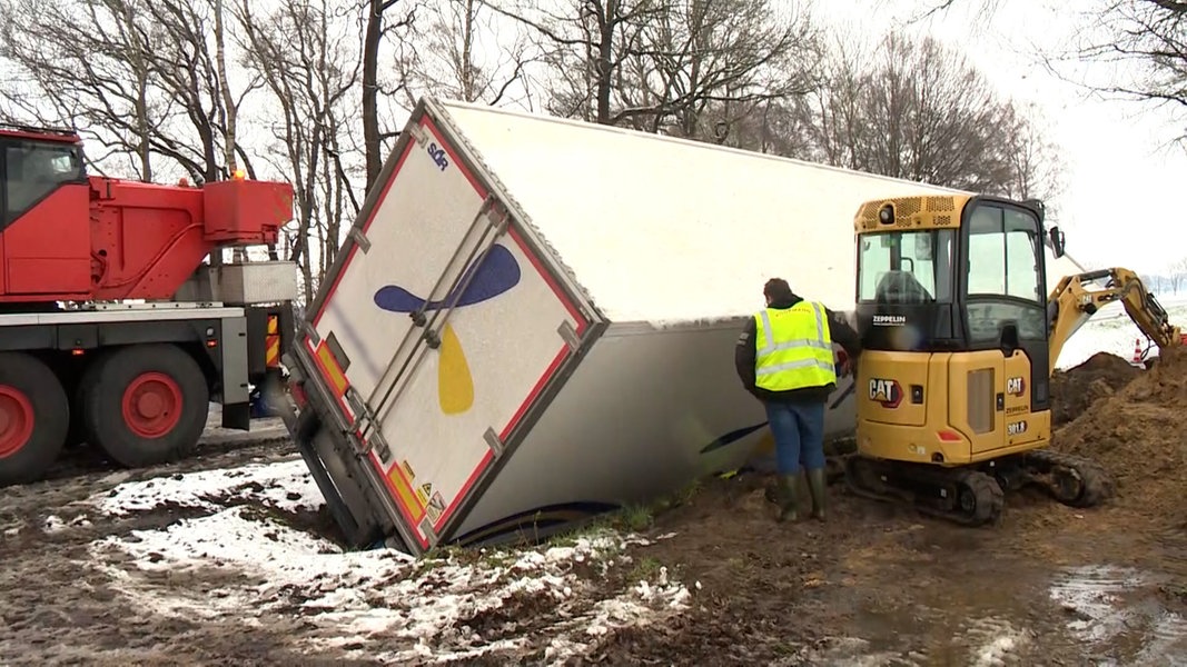 Wintereinbruch Sorgt F R Zahlreiche Unf Lle In Niedersachsen Ndr De