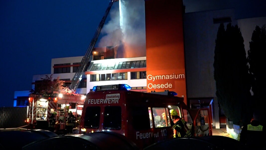 Feuer Im Gymnasium Oesede Polizei Geht Von Brandstiftung Aus NDR De