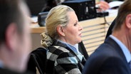 AfD President Doris von Sayn-Wittgenstein at the state parliament meeting. © dpa-Bildfunk Photo: Carsten Rehder / dpa