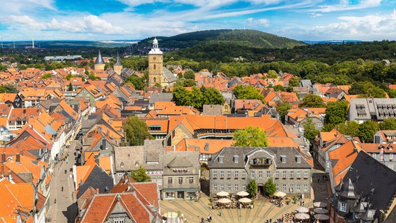 Blick auf die Altstadt von Goslar © Colourbox Foto: -