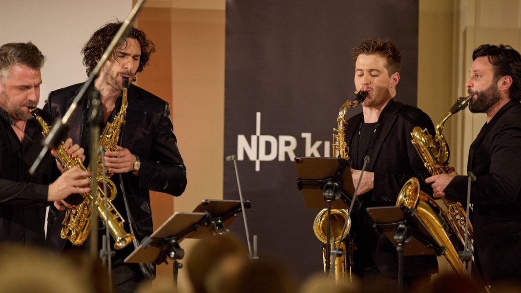 Foyerkonzert On Tour Mit Dem Signum Saxophone Quartet NDR De Kultur