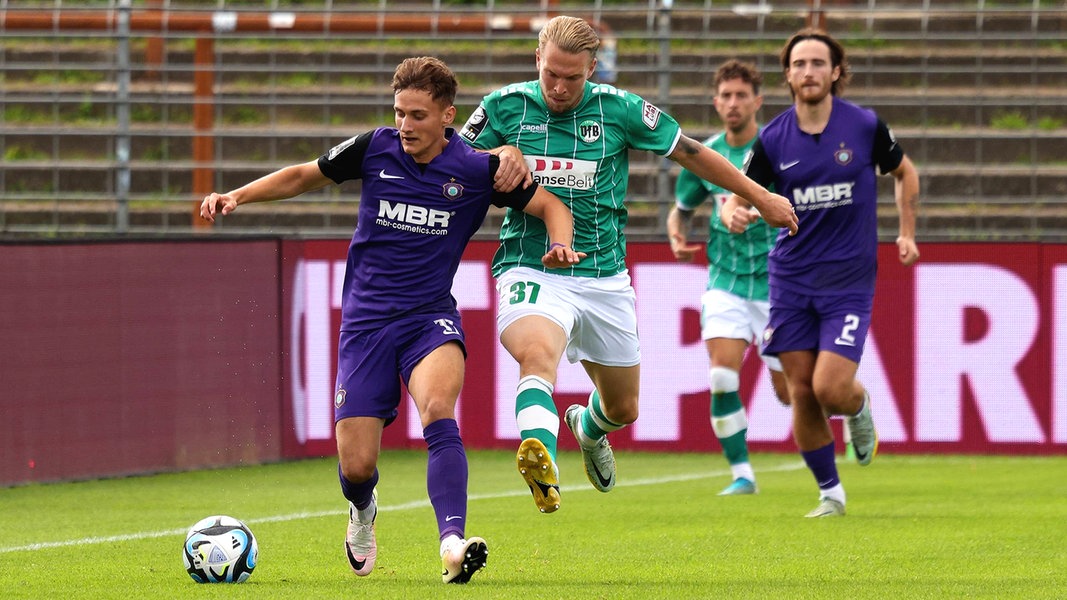 Vfb L Beck Erzgebirge Aue Das Spiel In Voller L Nge Ndr De