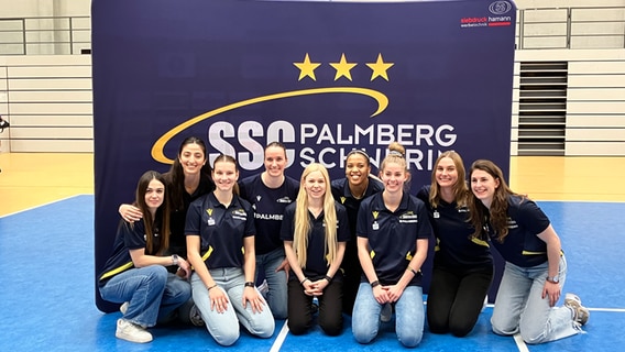 Die Frauen des SSC Palmberg Schwerin © NDR 
