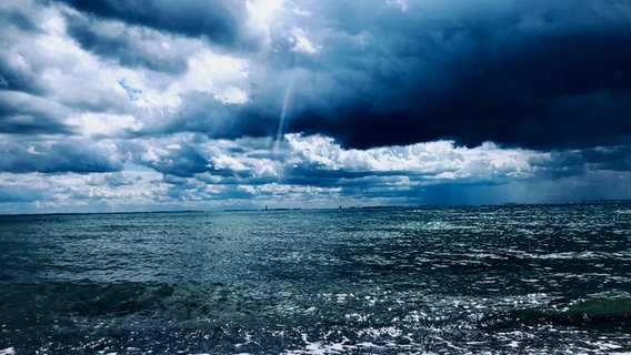 Ein Blick auf die Ostsee bei Grömitz © Jan Wulf Foto: Jan Wulf