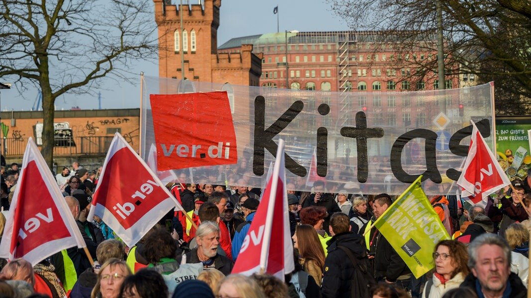 Warnstreik Bei Kitas Und Stadtreinigung | NDR.de - Nachrichten - Hamburg