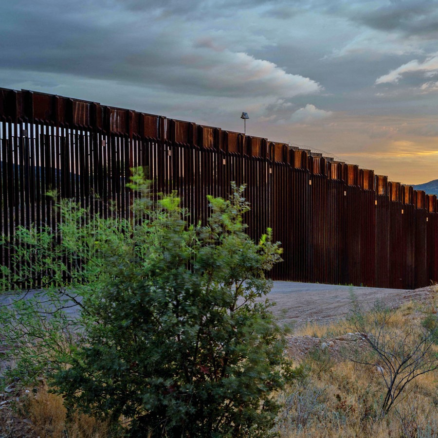 Teil des Grenzzaun in Arizona, USA © Getty Images via AFP Foto: BRANDON BELL