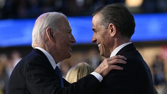 Joe und Hunter Biden © NDR Foto: n.n.