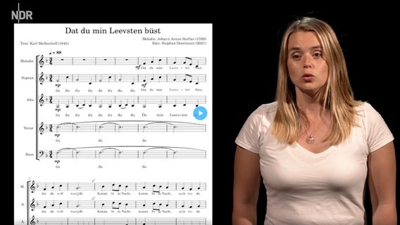 &ldquo;Dat Du min Leevsten büst&rdquo; - Noten und Videos | NDR.de - Kultur - Musik