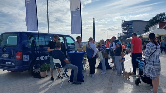 Der Dialogbus am 30. August 2024 in Grömitz. © Bjarne Horn 