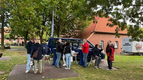 Der Dialogbus am 13. September 2024 in Tostedt. © Bjarne Horn 