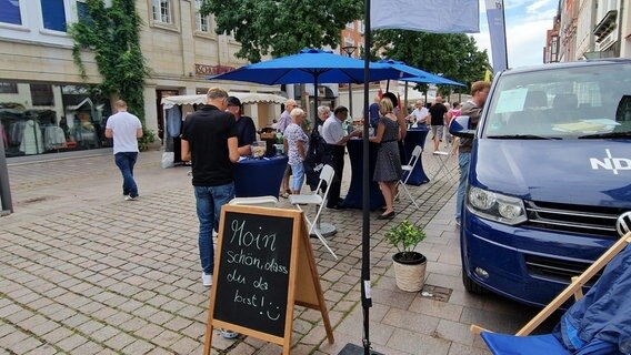 Der Dialogbus am 8. September 2024 in Rinteln. © Bjarne Horn 