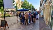 Der Dialogstand in Rinteln bei der Tour des NDR Dialogbus. © NDR 