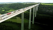 Die Kochertalbrücke in Baden-Württemberg. © NDR/jumpmedientv 