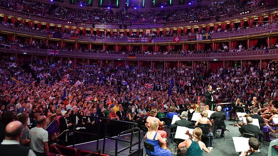 Last Night of the Proms 2017 - aufgenommen in der Royal Albert Hall in London. © NDR/Studio Hamburg/BBC/Chris Christodoulou 