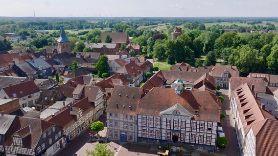 Lüchow hat rund 9.500 Einwohner und ist damit die Wendlandmetropole. © NDR/Michael Höft/HTTV 