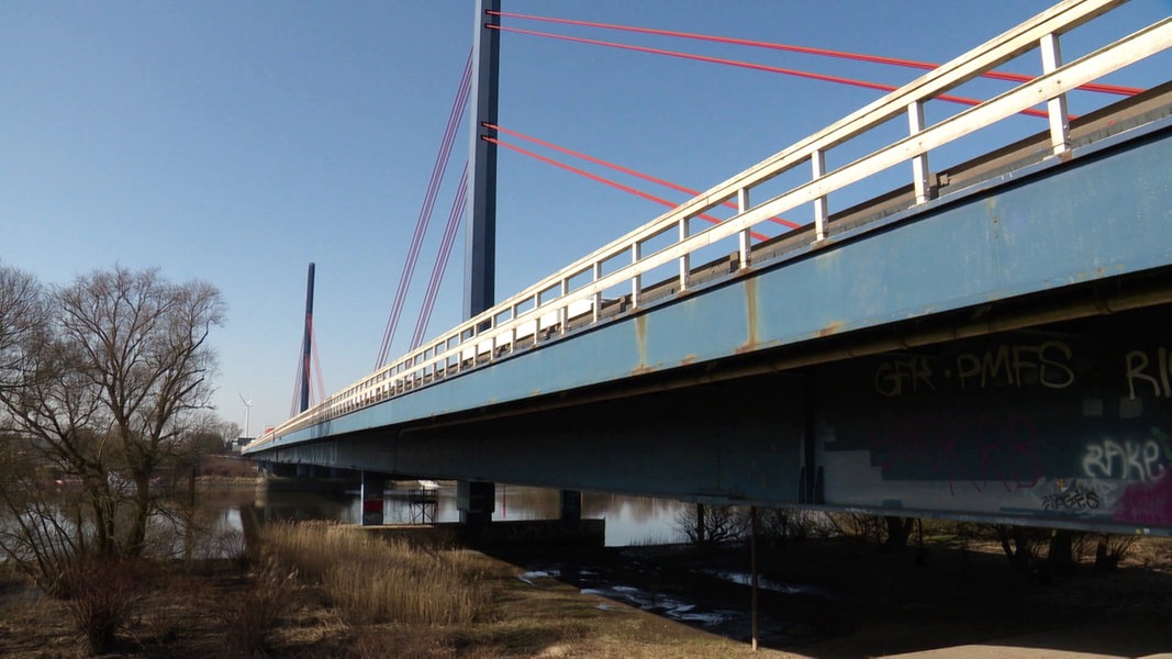 Norderelbbrücke nach Wochenend-Sperrung wieder frei