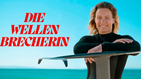 Leonie Meyer ist die beste Kiterin Deutschlands. Sie kämpft für ihre sportlichen Erfolge. Sie will zeigen, dass beides geht: Spitzensportlerin und Mutter sein. © WDR/Ben Welsh 