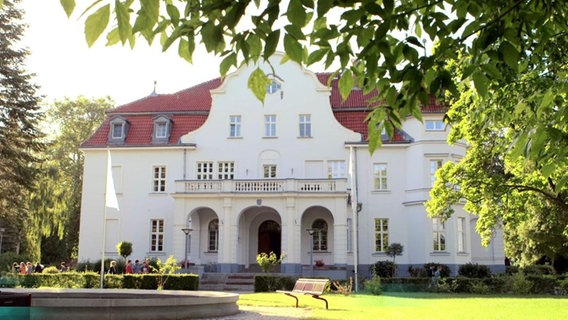 The Torgelow Castle from the outside.  