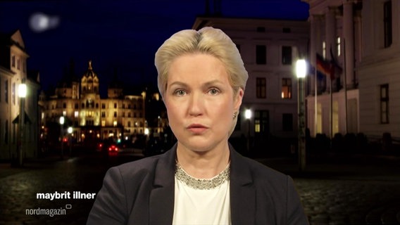 Manuela Schwesig joined the show Maybritt Illner.  