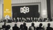 Podium der DGB-Tagung in Kiel 1963  