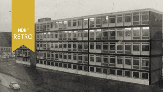 Plattenbau: Neues Berufschulzentrum in Kiel 1964  