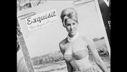 Cover des Magazins Exquisit mit Frau in Bademode.  