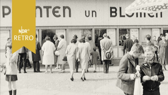Eingang zu "Panten un Blomen", dem IGA-Gelände 1963  
