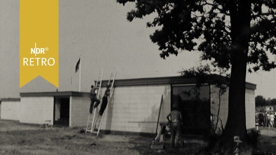 Ein sogenanntes "Montage-Haus" der Neuen Heimat (1963)  