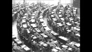 Das Plenum des Bundestages (Archiv-Bild).  