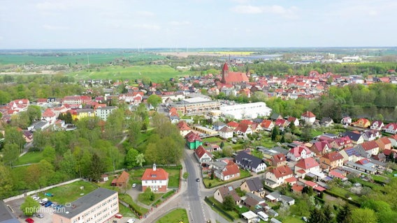 Die Stadt Grimmen. © NDR 
