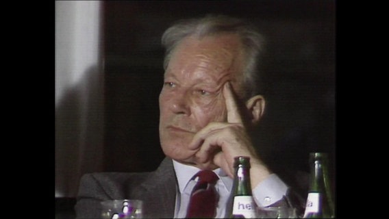 Willy Brandt auf dem Frühlingstreffen der SPD (Archivbild).  